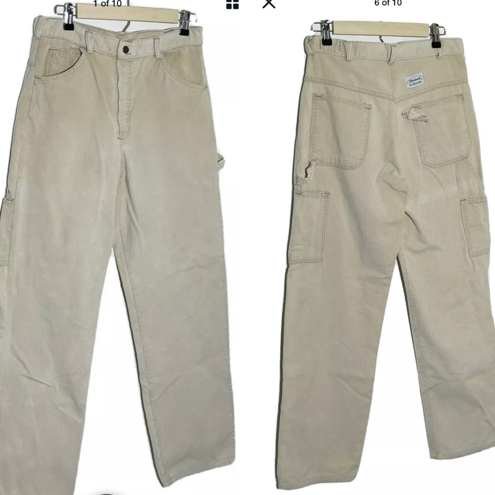 Madewell High Rise Corduroy Painters Pants